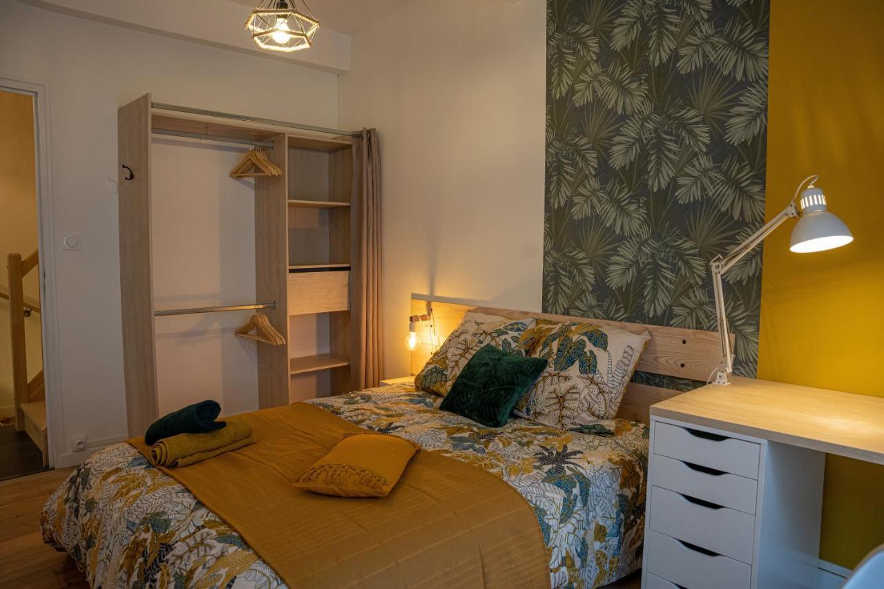 Superbe Maison De Ville - Chambre Privee - Quartier Villebourbon - 5 Min A Pied Gare Et Hypercentre 蒙托邦 外观 照片