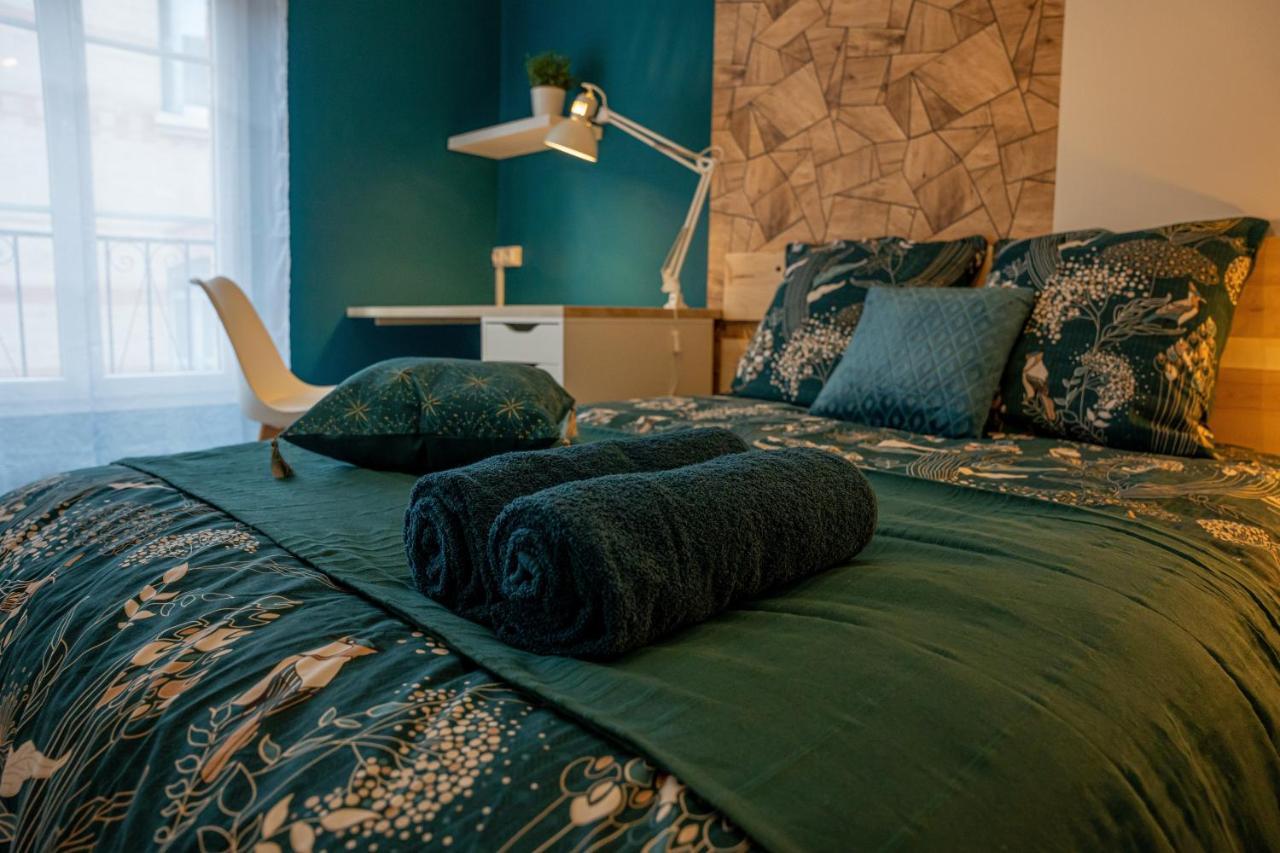 Superbe Maison De Ville - Chambre Privee - Quartier Villebourbon - 5 Min A Pied Gare Et Hypercentre 蒙托邦 外观 照片