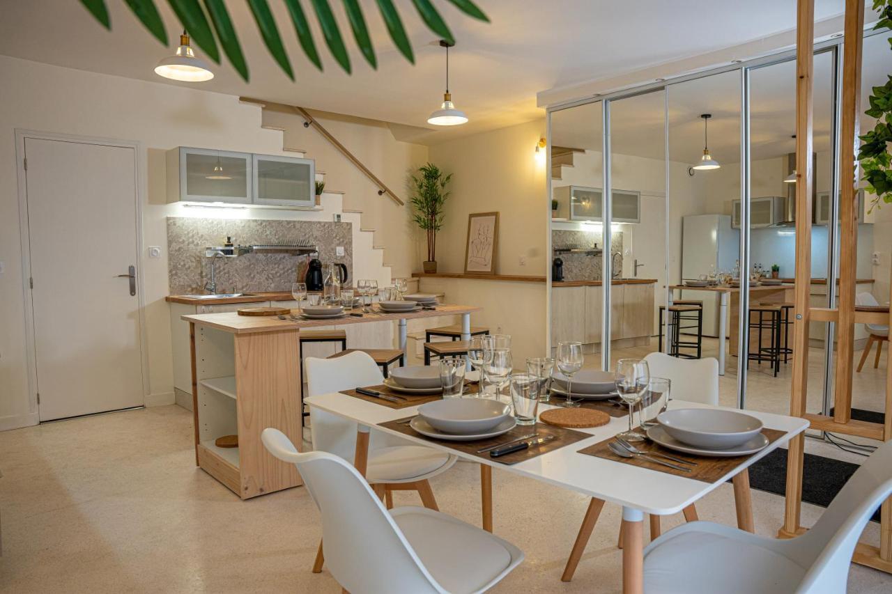 Superbe Maison De Ville - Chambre Privee - Quartier Villebourbon - 5 Min A Pied Gare Et Hypercentre 蒙托邦 外观 照片